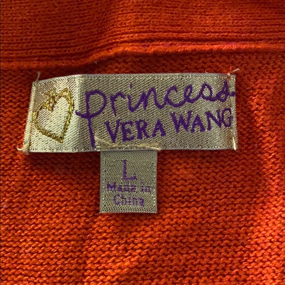 Cardigan - size Large. Purple/orange/gray - Picture 2 of 2